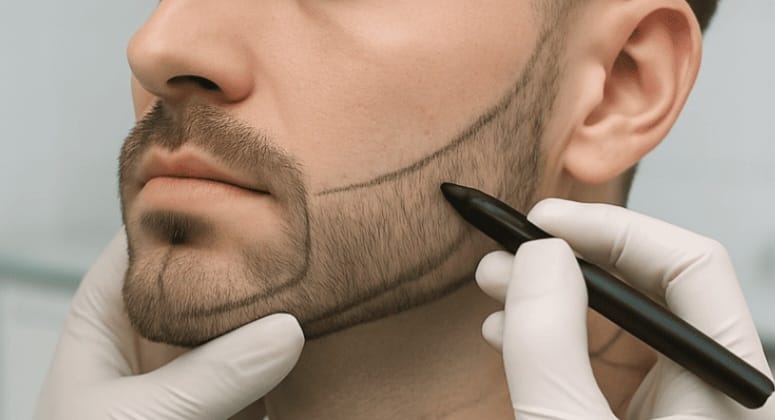 Beard & Moustache Transplant